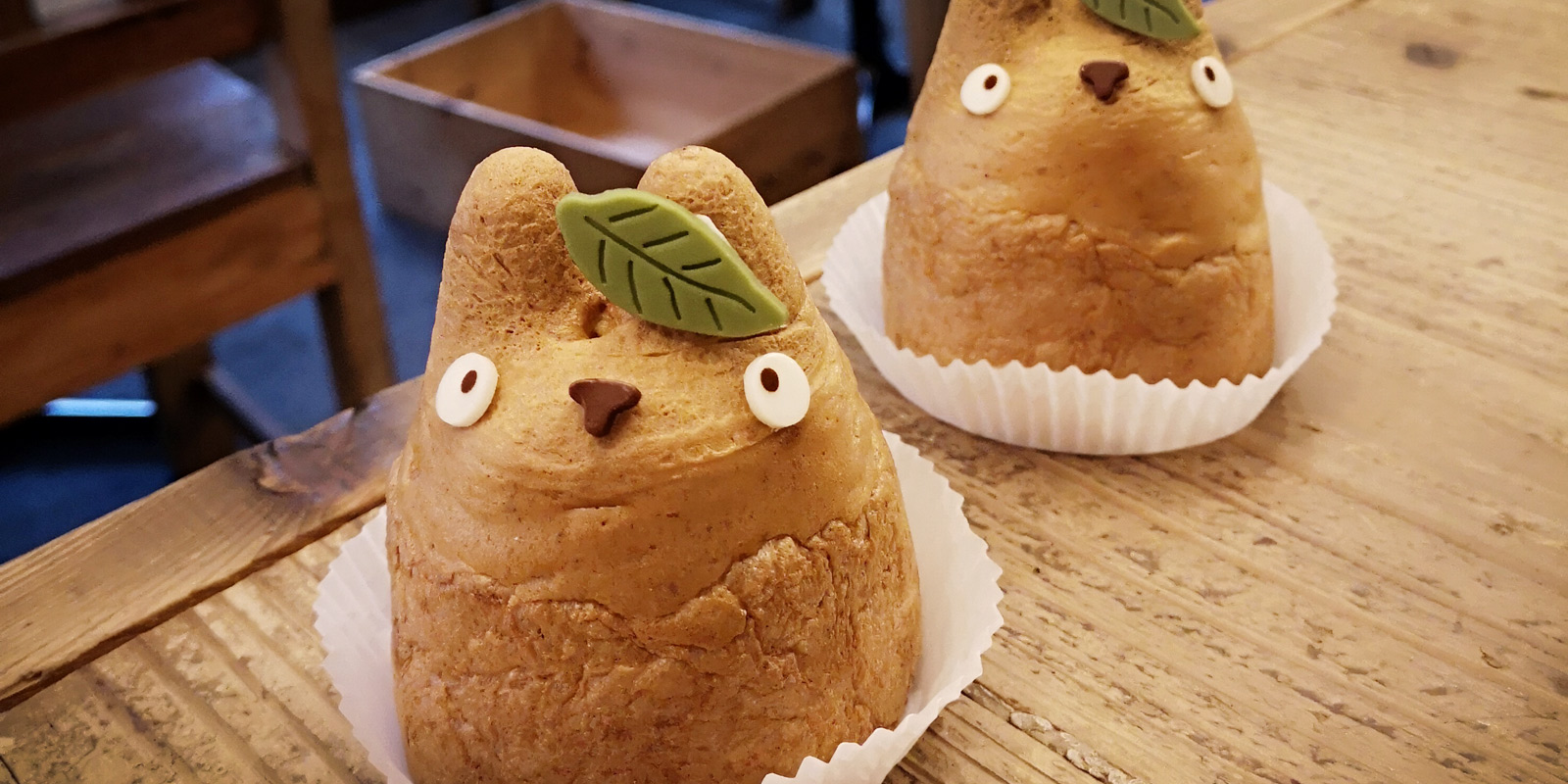 Photo des choux à la crème Totoro