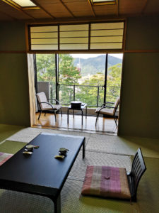 Notre chambre au ryokan Gora Saryo.