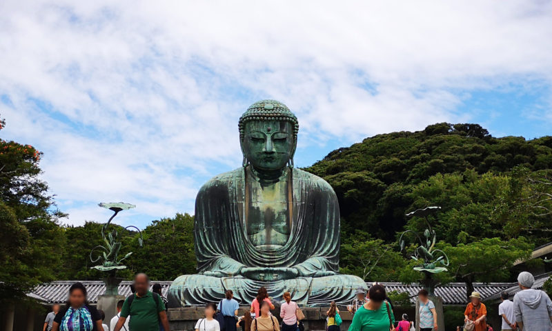 Le Grand Bouddha Daibutsu du Kotoku-in à Kamakura.